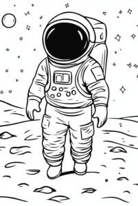 Astronauta paseando