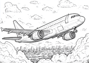 Avión despegando