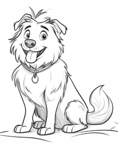 Perro sonriente