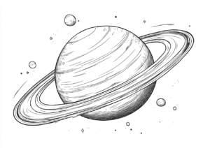 Planeta con anillos