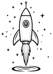 Nave espacial sencilla