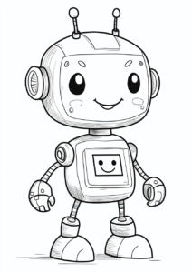 Robot feliz
