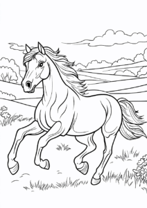Caballo galopando