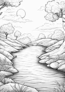 Río en la sabana